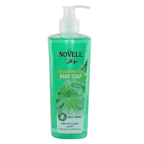 Buy NOVELL LIQUID HAND SOAP WILD HERBS 500ML in Kuwait