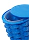 Goldedge Genie Silicone Ice Cube Maker Blue 10cm
