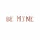The Party Popper - Be Mine Rose Gold Foil Balloon Banner