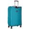 Eminent Expandable Luggage Trolley Bag Soft Suitcase for Unisex Travel Polyester Shell Lightweight with TSA lock Double Spinner Wheels E765SZ Large Checked 28 Inch Green