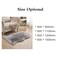 Generic-Super Soft Washable Sheepskin Fluffy Rug Faux Artificial Wool Carpet Rugs Home Decoration Floor Mats