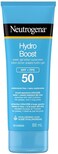 Neutrogena Hydro Boost Water Gel Lotion Sunscren SPF 50 , 88mL