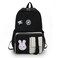Eazy Kids Vogue School Bag-Black