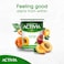 Activia Full Fat Peach And Apricot Stirred Yoghurt 120g Pack of 8