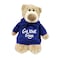Mascot Bear with Blue Hoodie Get Well Soon 28cm