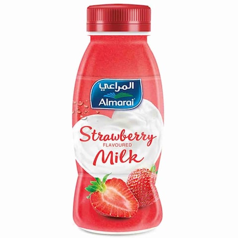 Almarai Milk Strawberry Flavor 225 Ml