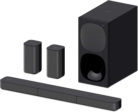 Sony Ht-S20R Real 5.1Ch Dolby Digital Soundbar For TV With Subwoofer And Compact Rear Speakers, 5.1Ch Home Theatre System (400W, Bluetooth &amp; USB Connectivity, HDMI &amp; Optical Connectivity)