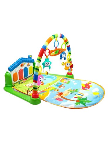 Generic - 2 In 1 Baby Kick And Play Piano Gym Mat