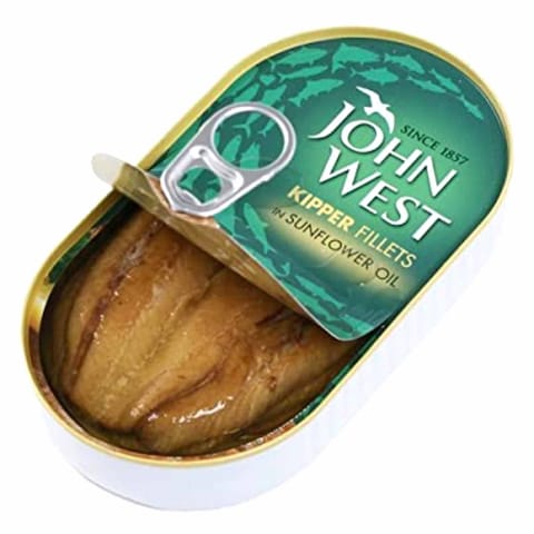 John West Kipper Fillets In Sunflower Oil 160g