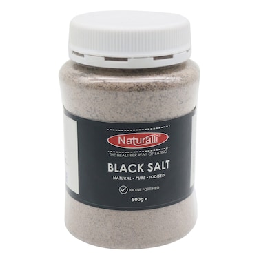 Naturalli Black Salt 500G