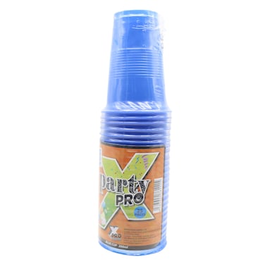 JINICE CUP D72MM 200ML BLUE 25S