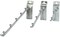 Robustline Chrome Plated Slide Board Ball Type Straight Assorted Slat Wall Display Hooks 10 Ball