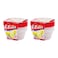 Lock &amp; LockEZ Lock Easy Plastic Food Container HLE9204 Clear/Red 120ml 3 PCS