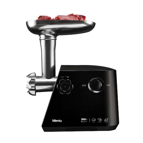 Mienta Meat Mincer - 1800 Watt - Black - MM51138A