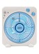Krypton 3-Speed Box Fan 45W KNF6025 White / Blue