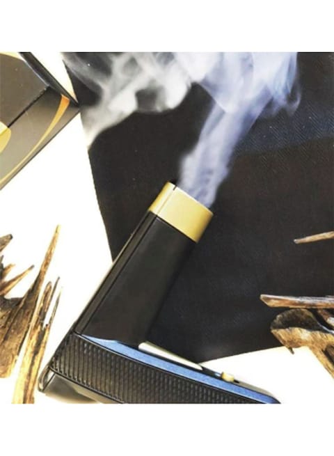 Bakhoor - Arabic Ramadan Electric Mini Portable Incense Burner Black 12X18Cm