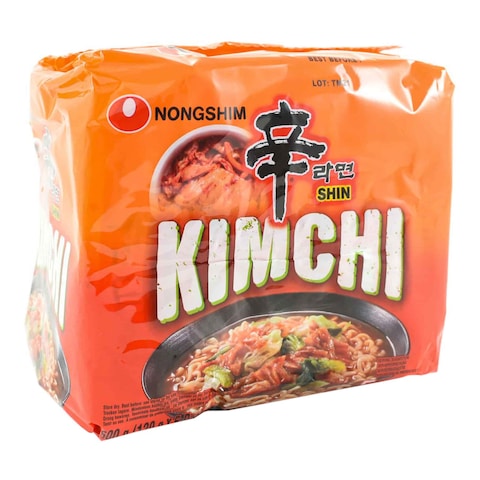 Nongshim Shin Ramyun Kimchi 120g Pack of 5