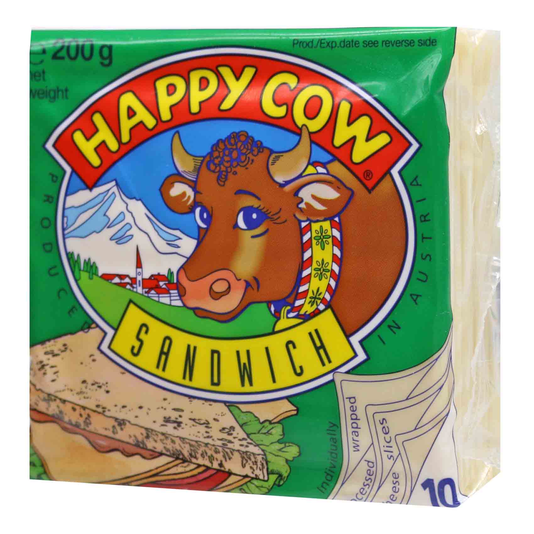 Happy Cow 10 Slices Sandwich 200G