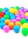 Generic 50-Piece Soft Plastic Ocean Balls Set Multicolor 6x6x6cm