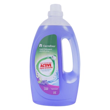 Carrefour Lavender Front And Top Load Active Liquid Detergent 3L