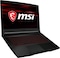 MSI GF63 Gaming Laptop - 15.6&quot; Full HD Intel Core i5-10200H, 8GB RAM, 256GB SSD, 4GB NVIDIA GeForce GTX 1650, Windows 10 [GF63035]- Black