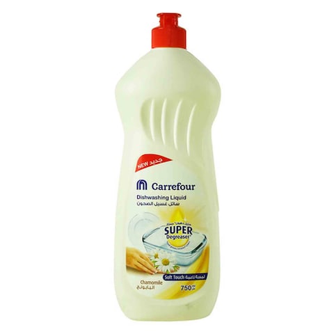 Carrefour dishwashing liquid chamomile 750 ml