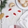 Glitter Santa Hat Food Picks 6pcs