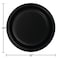 Creative Converting Touch Of Color 24 Count Paper Banquet Plates, Black Velvet
