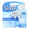 Gillette Venus Women's Razor Blade Refills Blue 4 count