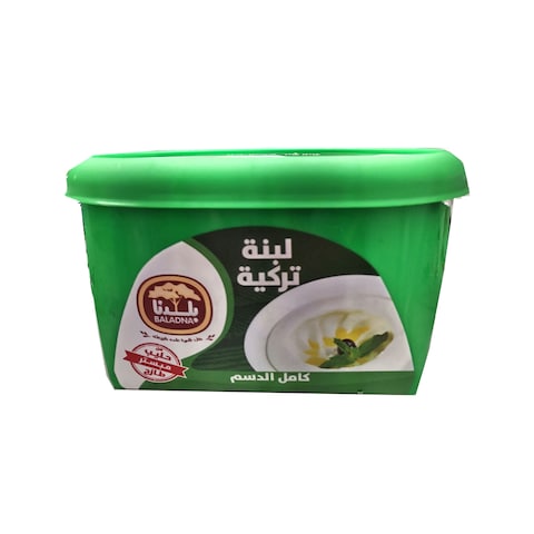 Baladna Fresh Turkish Labneh Full Fat 400g