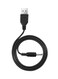 Generic USB Type A Male To 3.5mm Dc Power Plug Charging Cable Black
