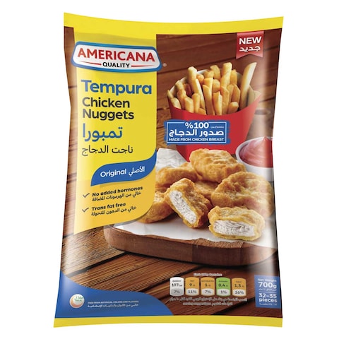 Americana Tempura Chicken Nuggets 700g