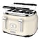 Westinghouse Retro Series 4-Slice Toaster 1750W WKTTB809WH Vanilla White