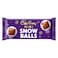 Cadbury Mini Snow Balls Chocolate Bar 110G