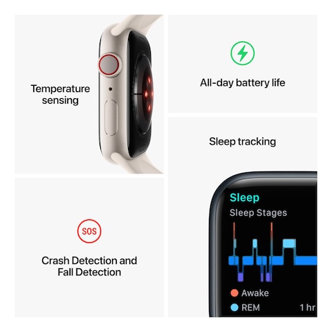 Apple Watch Series 8 GPS + Cellular 45mm Graphite