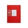 Double A Pocket File A4/40 Pockets Red, Suitable For School And Office Purpose