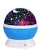 Generic LED Star Moon Night Projector Lamp Blue/White/Black 13x15x15centimeter
