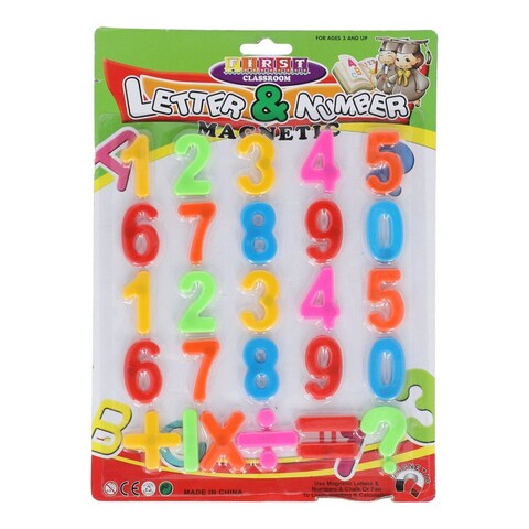 First Classroom Letter And Number Magnetic