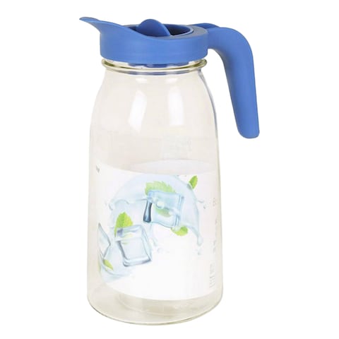 Borgonovo Flexy Jug With lid - 2 Liter - Clear