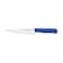Tramontina Since 1911, Made In Brazil Professional 10 Inches Meat Knife With Stainless Steel Blade And Blue Polypropylene Handle With Antimicrobial Protection