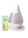 Generic - Mini USB Humidifier With Lemon Oil 10ml HMDO-2212 White