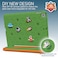 Moxedo Rugged Protective EVA Silicone Kids Case Cover, Shockproof DIY 3D Cartoon Pattern With Pencil Holder, Stand And HAndle Grip Compatible For Apple iPad 2021 (9th Gen) 10.2 inch (Green)