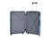 Senator Hard Case Cabin Luggage Trolley Suitcase for Unisex ABS Lightweight Travel Bag with 4 Spinner Wheels KH110 Light Blue