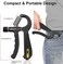 ULTIMAX Adjustable Counting Hand Grip Fitness Hand Exerciser 5-60 kg Range Hand Grip Strengthener Adjustable Resistance Non-Slip Grip Strength Trainer for Muscle Building-Assorted Color