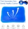 Egg Sitter Egg Sitter Seat Cushion With Non-Slip Cover Breathable Honeycomb Design Absorbs Pressure Points, Blue