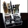 Uujuly Makeup Tools Organizer Cosmetics Storge Case Box Drawer Plastic Jewelry Case