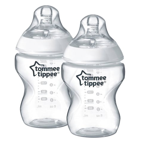 TOMMEE BABY FEEDING BOTTLE 2X260ML