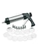Liying Cookie Press And Icing Set Silver 8x21x31centimeter