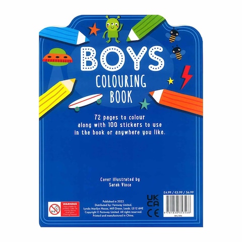 My Favourite Boys Coloring Book