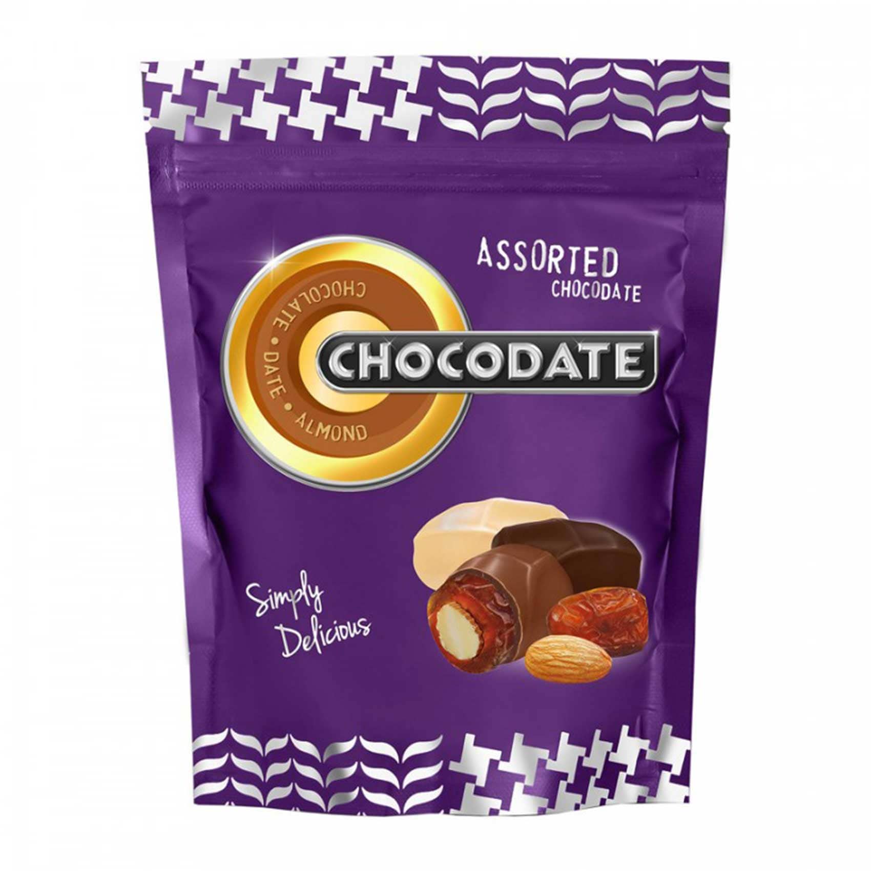 Buy Chocodate chocolate date almond 90 g Online | Carrefour KSA